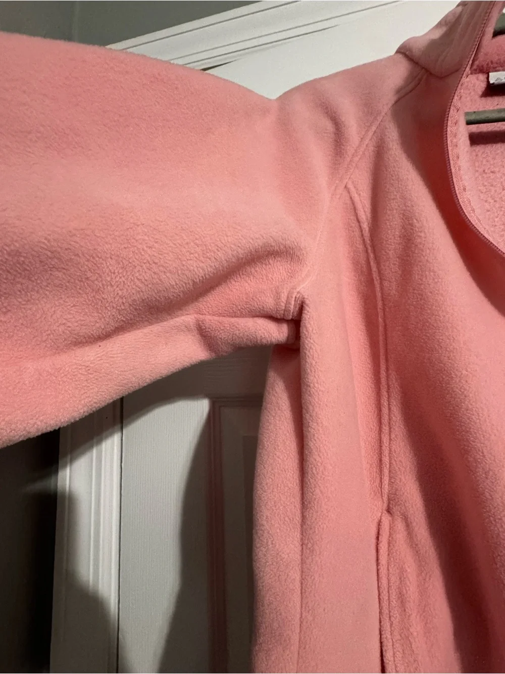 Columbia Pink Full-Zip Girls' Fleece Jacket